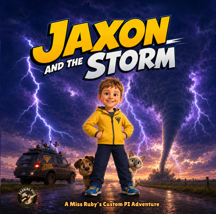 Jaxon and the Storm — a custom storybook